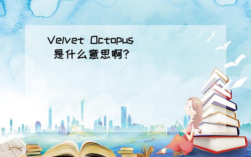 Velvet Octopus 是什么意思啊?